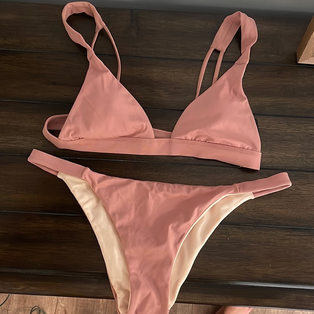 Blush pink pacsun bikini